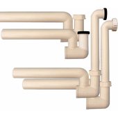 Condensate siphon DN32/ 40 with non-return valve