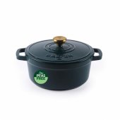 BW13771GR Chester 3.4L Cast Iron Casserole Pot 24 cm G