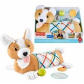 Fisher-Price 3-in-1 Puppy Play Pillow, Cuddly Toy
