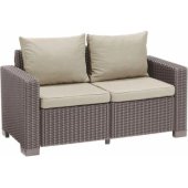California 2 Seater Sofa Beige