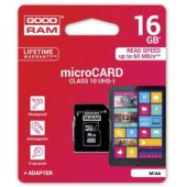 micro SDHC 16GB Class 10 UHS I