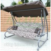 Garden Swing Seat Textylina 2 x 1 MODEL Brown