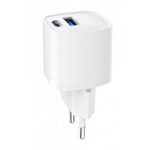 TA-UC-PDQC20-W-01 USB-A/ C 20W PD QC3.0 white