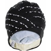 Piped Fabric 3428 22 Black/ White