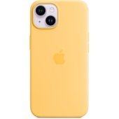 "Silicone Case with MagSafe iPhone 14 Plus (MPTD3ZM/ A)" Sunglow