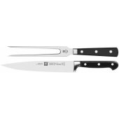 Set with knives, 2 pcs.(Slicing knife and carving fork)