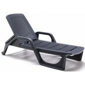 Nilo 190x71x30-94cm Grey