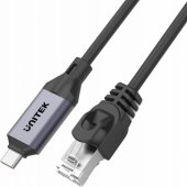 Cable Ethernet USB-C RJ-45 1m Black