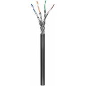 57197 CAT 6 outdoor network cable S/ FTP (PiMF) 100m Black