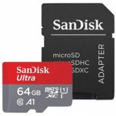 Micro SDXC 64GB Class 10 SDSQUAB-064G-GN6IA