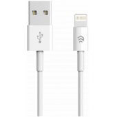 Smart Cable for Lightning (5V 2.1A,1.2 M) White