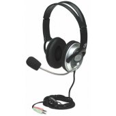 Classic Stereo Headset Black/ Silver