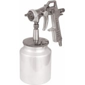 Einhell Paint spray gun with suction cup, spray gun (silver)