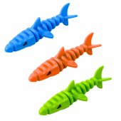 Shark Diving Bath Toys Colorful 3 pcs.