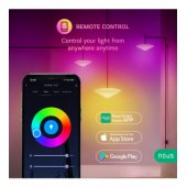 "P8 Smart WIFI RGB GU10" Multicolor