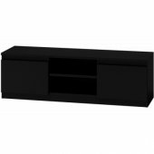 Topeshop Nowoczesny stolik szafka rtv lcd 120cm kolor czarny