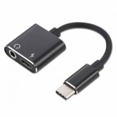 Adapter Type-C to Type-C + jack 3,5mm