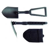 Fiskars folding spade - black