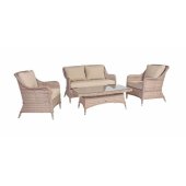 EDEN table, sofa and 2 chairs