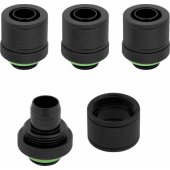 Hydro X Compression 3/ 8”/ 1/ 2” ID/ OD Four Pack Black CX-9051002-WW