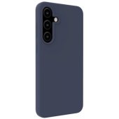 "Premium Magnetic Soft Touch Silicone Case Galaxy S25" Dark Blue