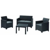 Elodie 2 Seater Set Grey