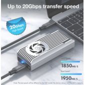 G-M206-20G-F M.2 NVMe PCIe 4.0 x4 USB 3.2