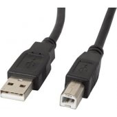 Cable USB 2.0 AM-BM 0.5m Black