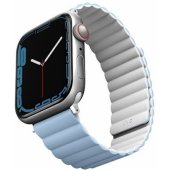 Revix Reversible Silicone Strap Apple Watch 44/ 45/ 49mm Blue/ White