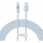 Fast charging cable Gem USB A - Lightning 2.4A 2m Blue