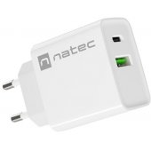 Ribera 20W USB-A + USB-C White