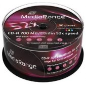 CD-R 700 MB 52x Cake Box 25 (MR201)