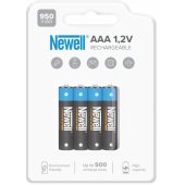 Rechargeable NiMH AAA 950 mAh 4pcs