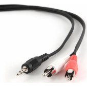 3.5mm to 2xRCA Stereo Plug Cable 2.5m