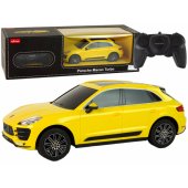 Car R/ C Porsche Macan Turbo 1:24 Rastar Yellow