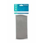 Silver Bestway 26006 Silicone Bathing Cap