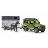 Land Rover Defender with Horse Trailer (025