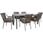 Beida Table and 6 Chairs
