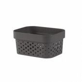 Curver Openwork Box Container 1.4 L Gray