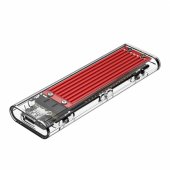 Disk Drive TCM2-C3 M.2 NVME USB-C 10Gb/ s Red