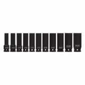 YT-1054 Impact Sockets Set 1/ 2 11pcs 10-24mm