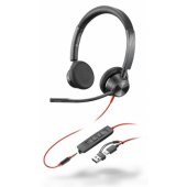 Blackwire 3325 ST MS Black/ Red