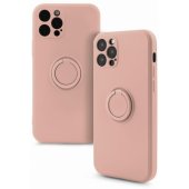 "Pastel Ring Silicone Back Case Galaxy S22 Ultra 5G" Pink