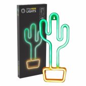 SNL07GNT Style Neon Lights CACTUS Green/ Yellow