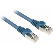 RJ45 CAT.6 SFTP 0,25m Blue