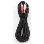 3.5 mm stereo - 2x RCA 5m (84104)