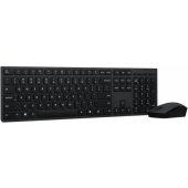 Professional Wireless Rechargeable Combo Keyboard and Mouse (US) Black