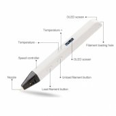 RP800A Pro Tieva 3D Pen White