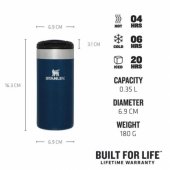 The AeroLight Transit Mug 0,35 L zila