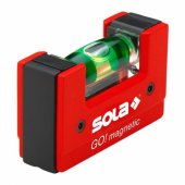 Compact spirit level GO! magnetic 6.8cm